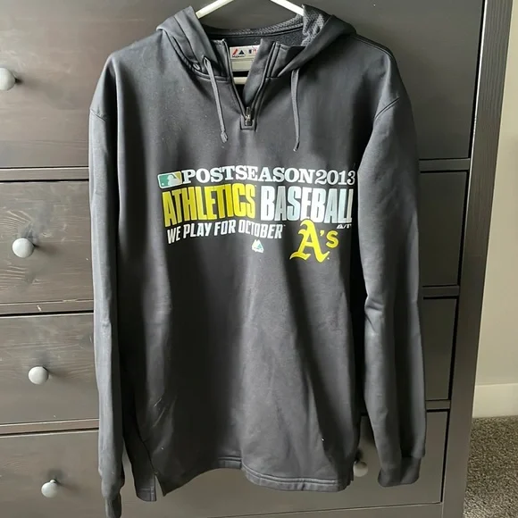 Majestic Shirts Oakland Athletics Majestic Postseason Hoodie